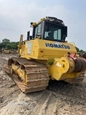 Side of used Bulldozer,Used Dozer in yard,Used Komatsu in yard